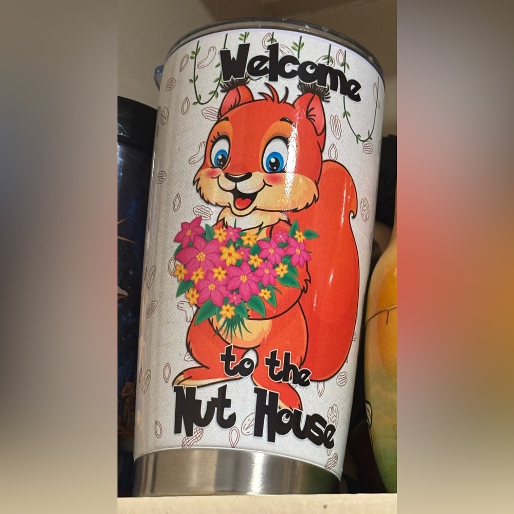 Cute Squirrel Welcome Sign